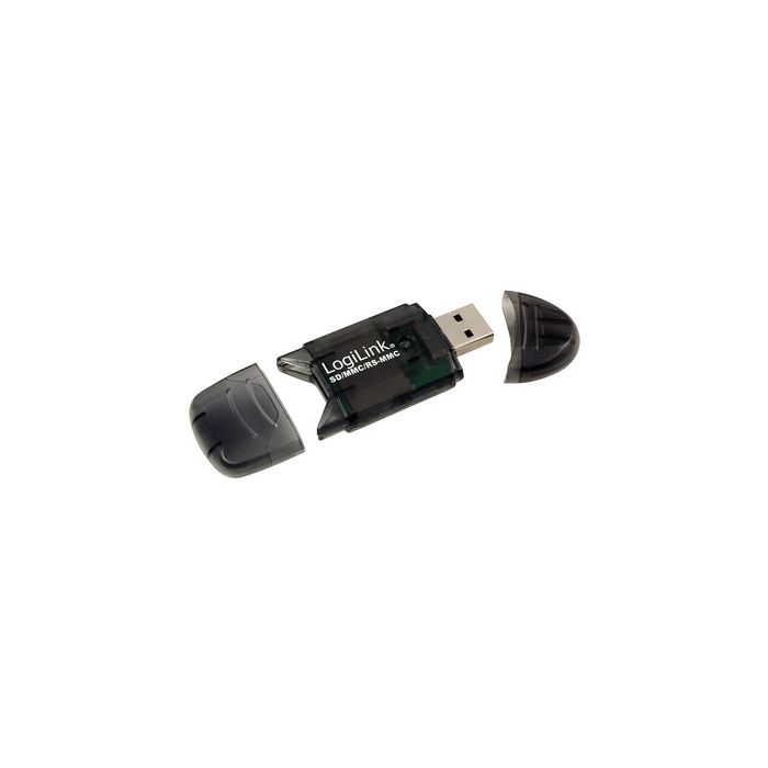 LogiLink Mini lecteur de cartes USB 2.0 pour SD/MMC,