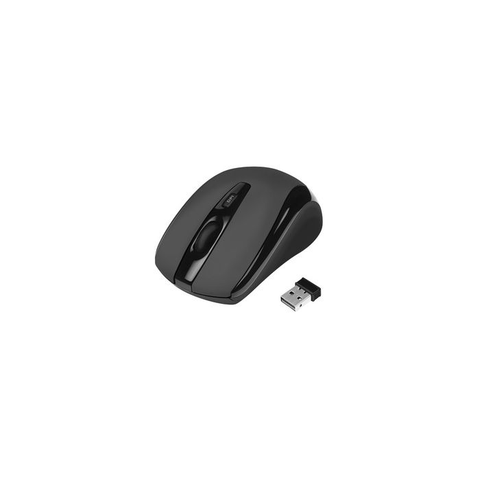 LogiLink Mini souris optique pour notebook, sans fil, noir