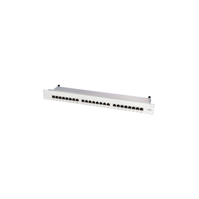 LogiLink Panneau de brassage 19" Cat. 6, blindé, 1 U,