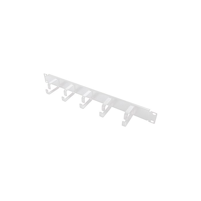 LogiLink Panneau de gestion de câbles 19", 1 U, 5 anneaux en