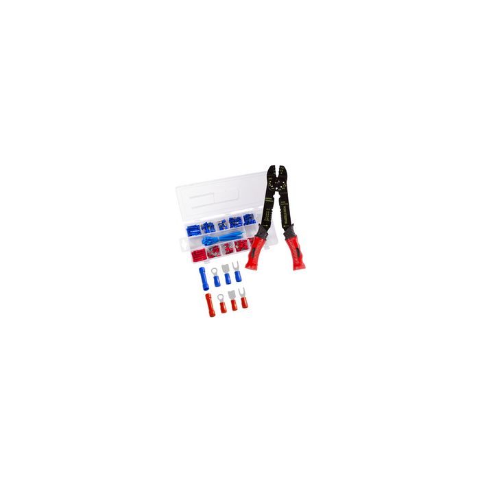 LogiLink Pince à sertir avec assortiment de cosses