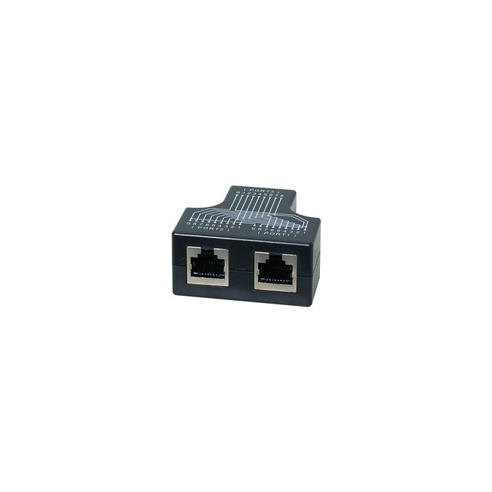 LogiLink RJ45 Anschlussverdoppler, 1:1 parallel geschaltet