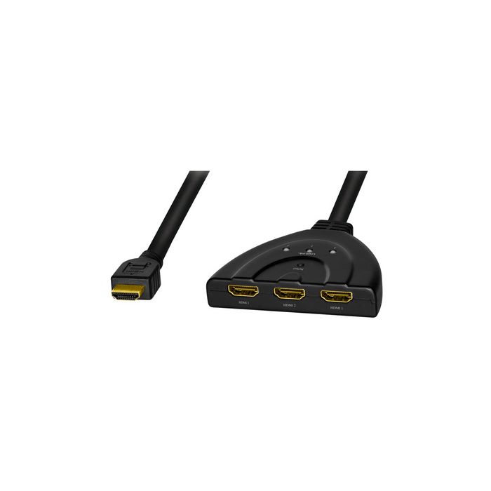 LogiLink Répartiteur/commutateur HDMI 4K, bidirectionnel