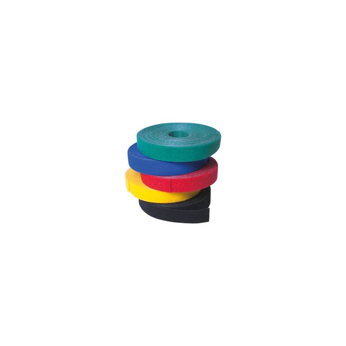 LogiLink Ruban auto-agrippant, 16 mm x 4 m, jaune