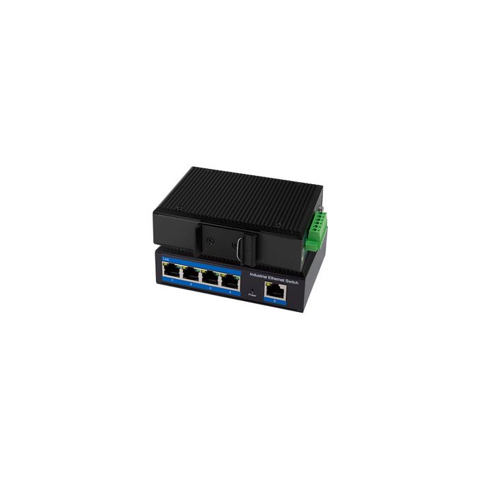 LogiLink Switch industriel Gigabit Ethernet, 5 ports