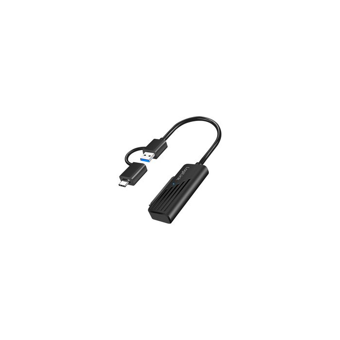 LogiLink USB 3.2 (Gen1) - SATA-Adapter, USB-A/USB-C - SATA
