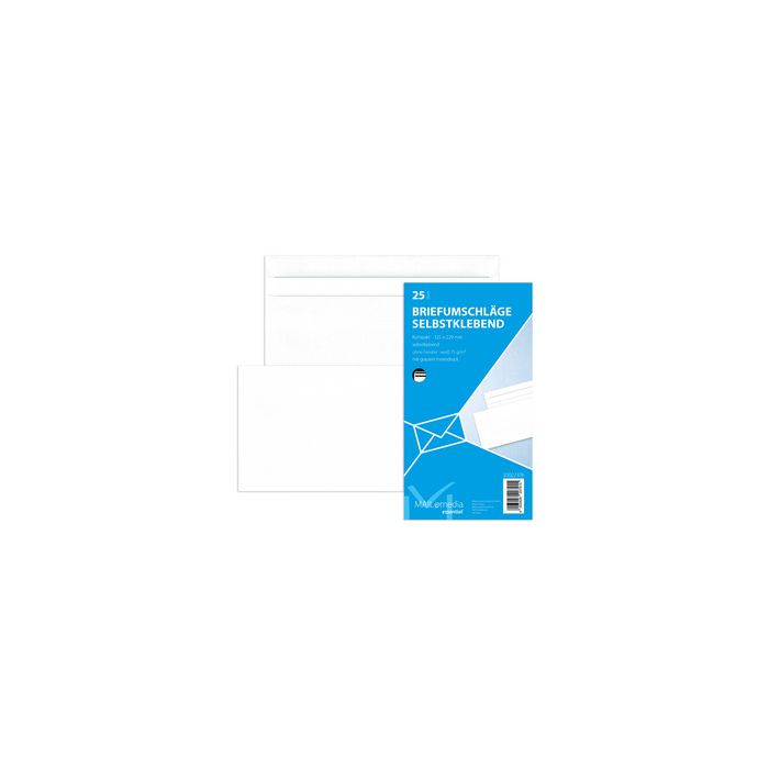 MAILmedia enveloppe Offset, compact, sans fenêtre, blanc