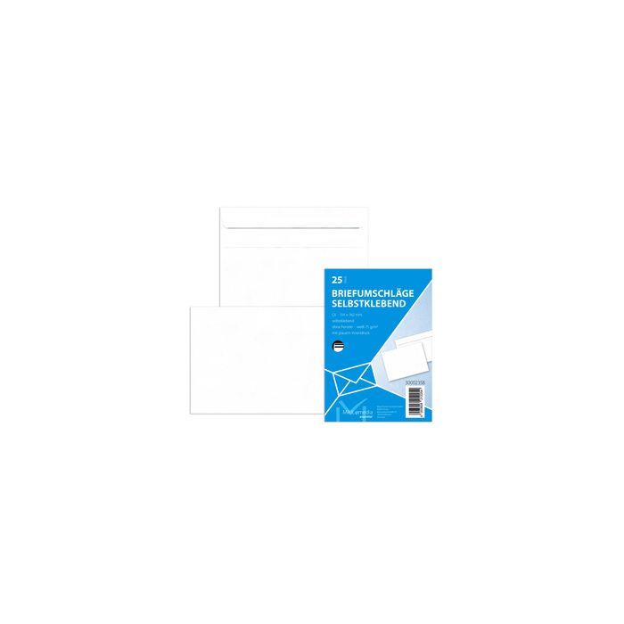MAILmedia enveloppe offset, C6, sans fenêtre, blanc
