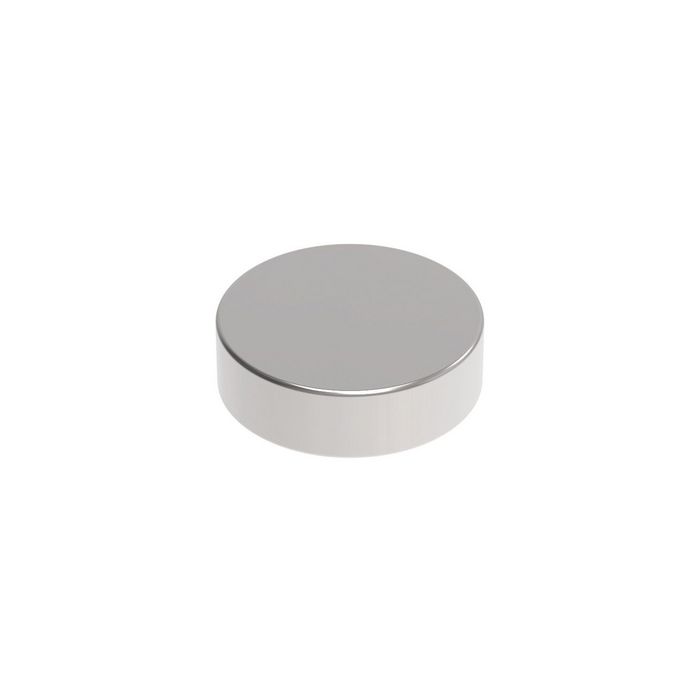 MAUL Aimant néodyme en forme de pastille, 8 mm, argent