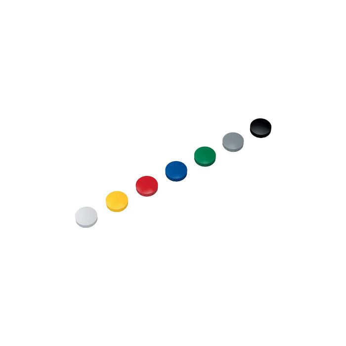 MAUL Aimant solide, capacité de charge: 0,8 kg, couleurs