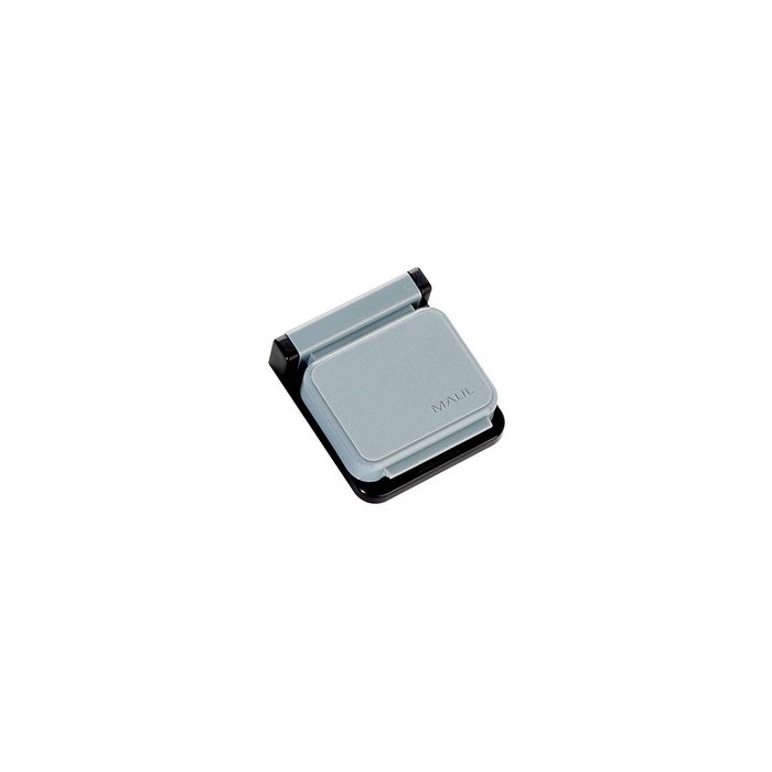 MAUL Clip magnétique S, pour fixer les informations, gris
