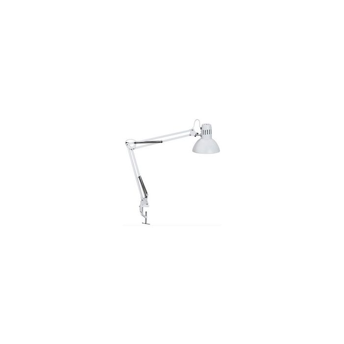 MAUL Lampe de bureau MAULstudy, avec pince, blanc