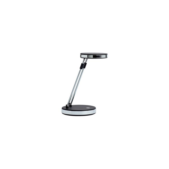 MAUL Lampe de bureau à LED MAULpuck, socle, noir