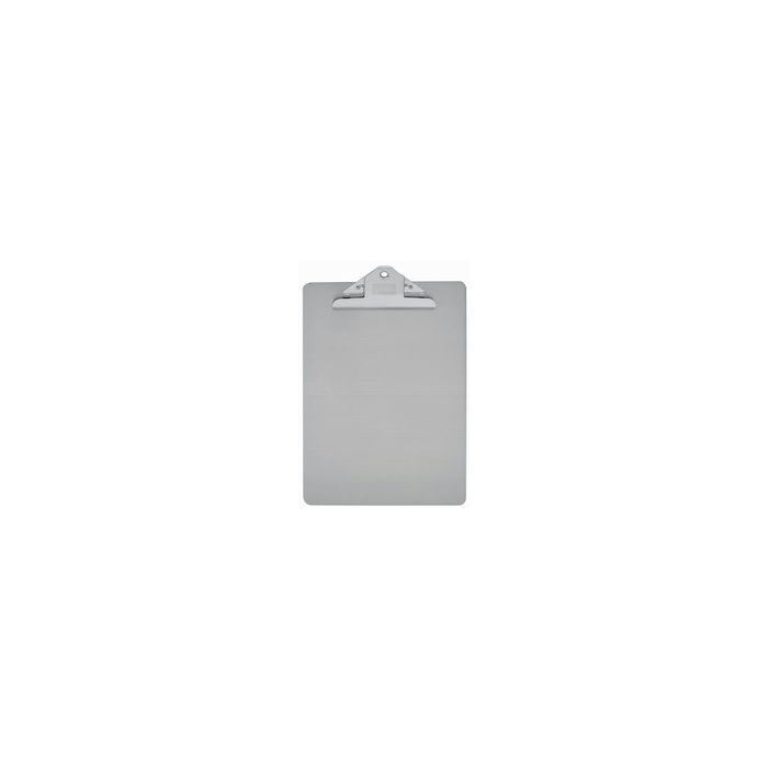 MAUL Porte-bloc MAULsteel, acier inoxydable, A4, argent