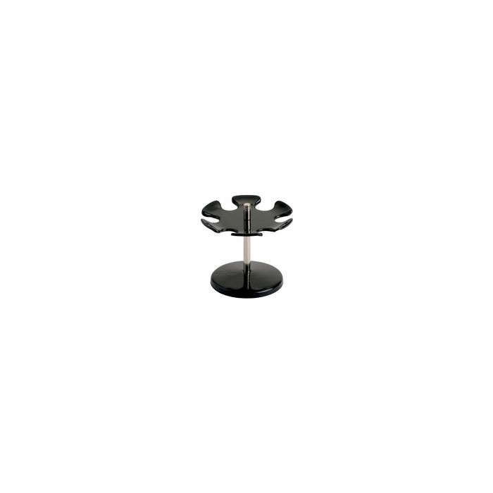 MAUL Porte-tampons rond, 10 tampons, noir, (51010-90)