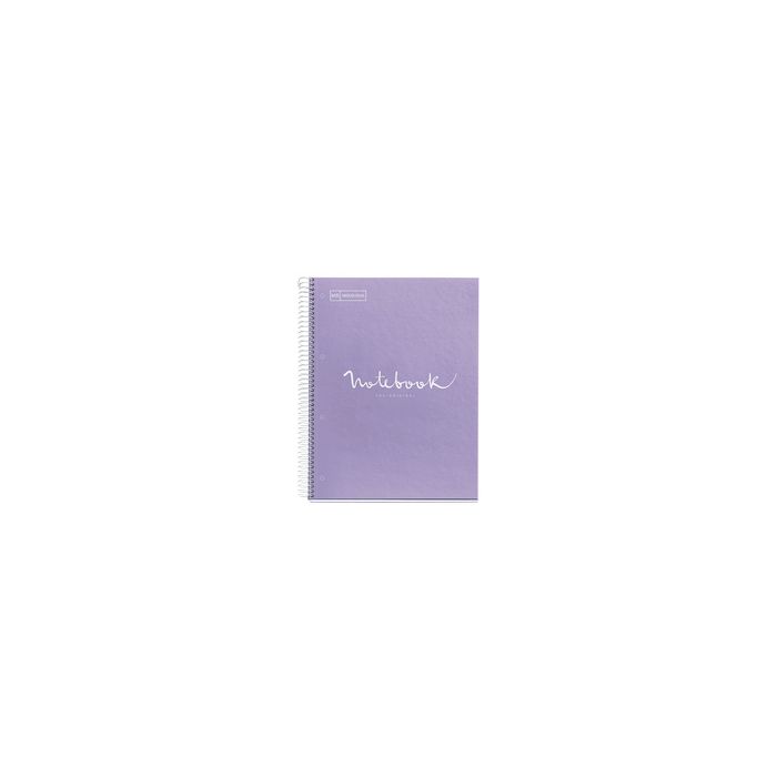 MIQUELRIUS Cahier à spirale "Notebook EMOTIONS", A4, lilas