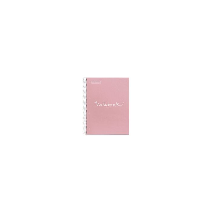 MIQUELRIUS Cahier à spirale "Notebook EMOTIONS", A4, rose