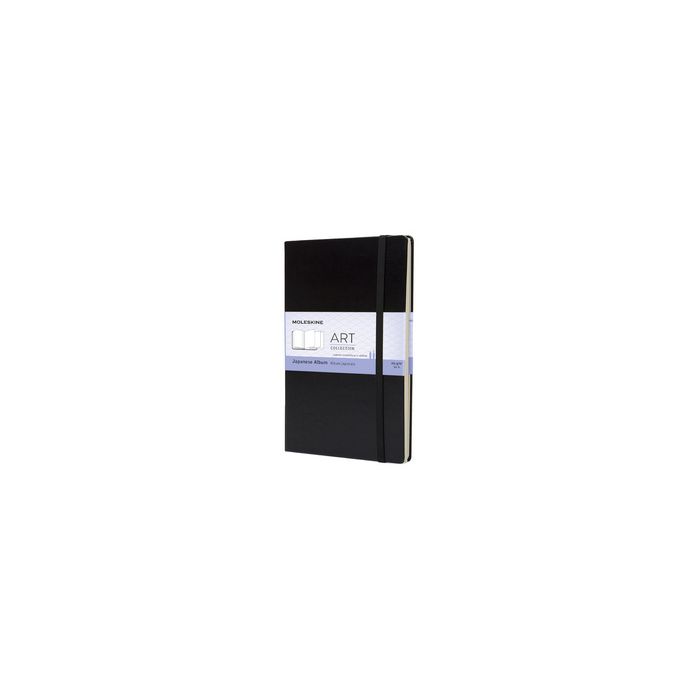 MOLESKINE Album japonais, 165g/m2, L/A5, rigide, noir