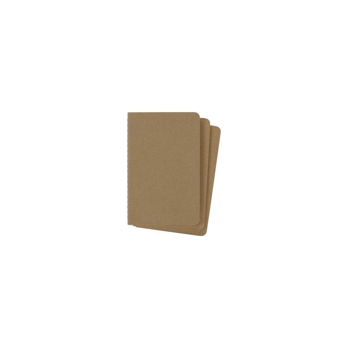 MOLESKINE Cahier, L/A5, ligné, carton, marron