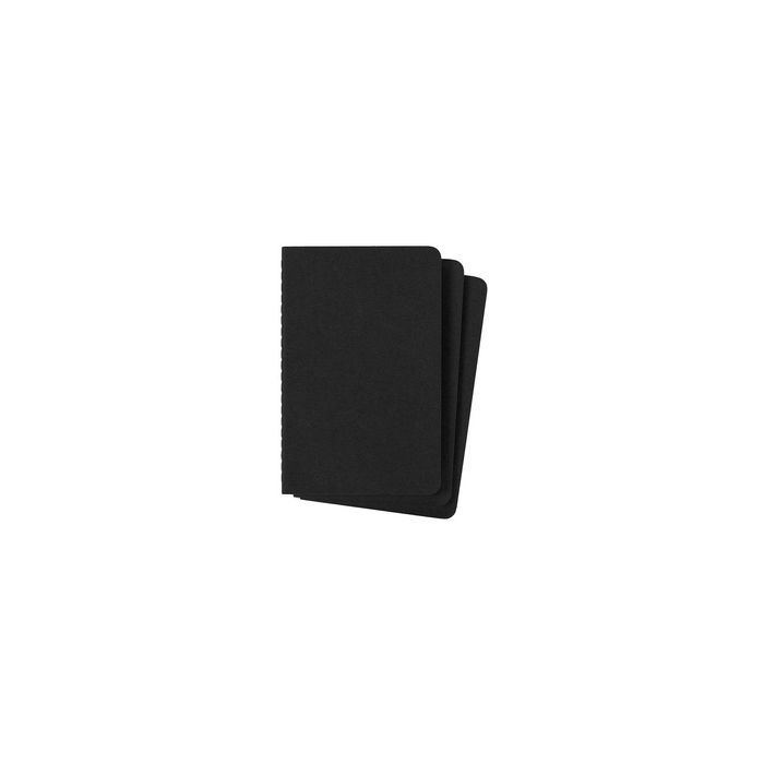 MOLESKINE Cahier, L/A5, ligné, carton, noir