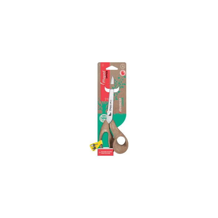 Maped Ciseaux ADVANCED WOOD, longueur: 210 mm, asymétriques