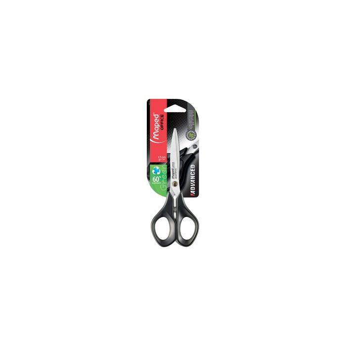 Maped Ciseaux Advanced Green, longueur: 170 mm, symétrique