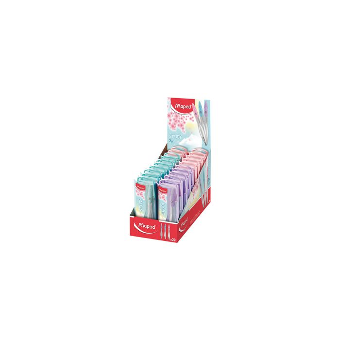 Maped Compas Study Collector, présentoir de 20 pièces x20