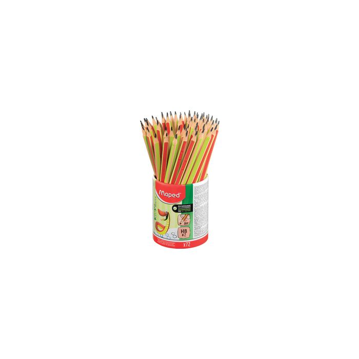 Maped Crayon d'apprentissage KIDY learn, pot de 72