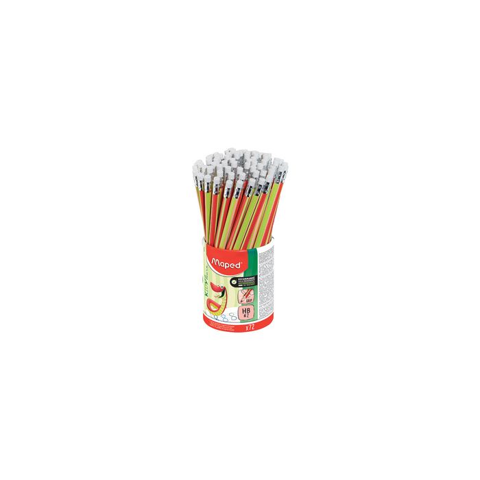 Maped Crayon d'apprentissage Kidy learn, pot de 72