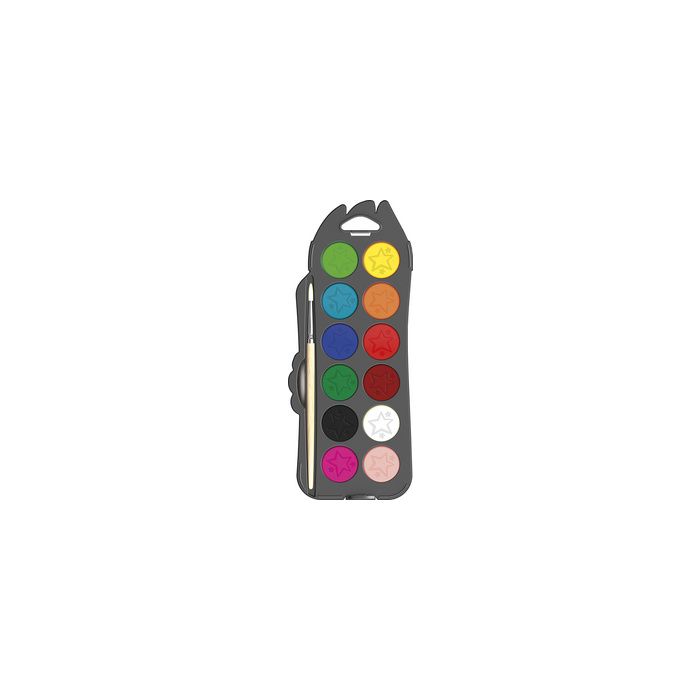 Maped Pastilles de peinture COLOR'PEPS, 12 couleurs