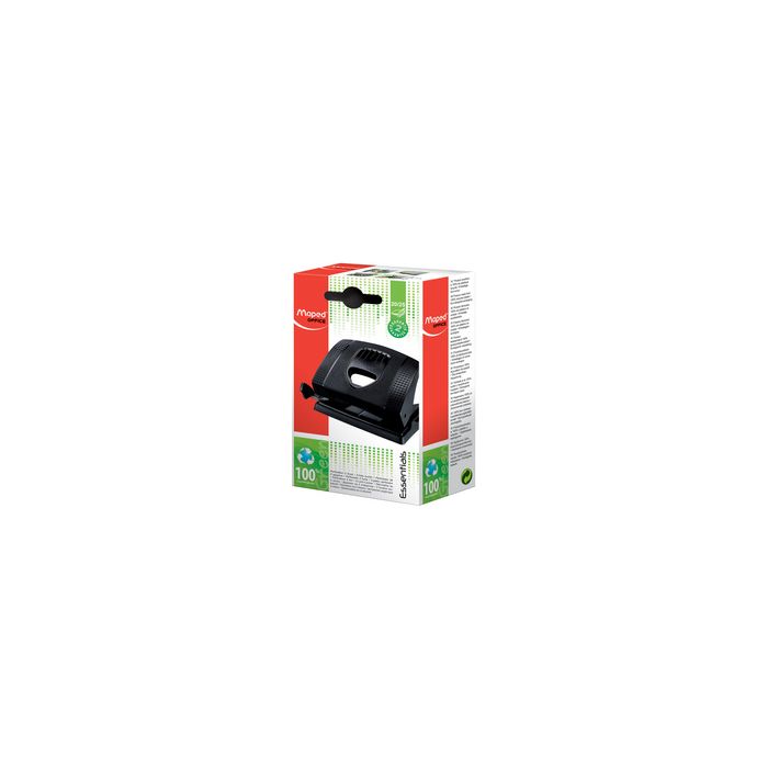 Maped Perforateur Essentials Green 20/25, noir