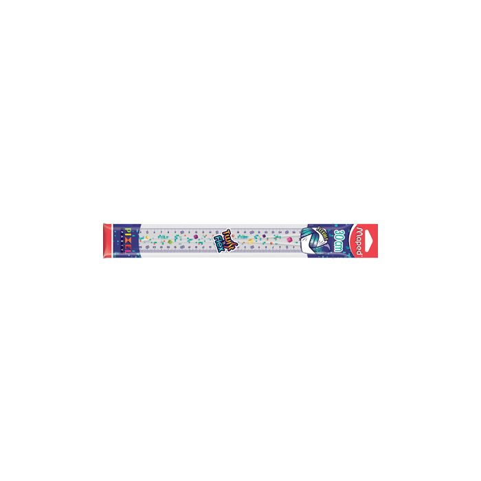 Maped Règle plate Twist'n Flex PIXEL PARTY, 300 mm