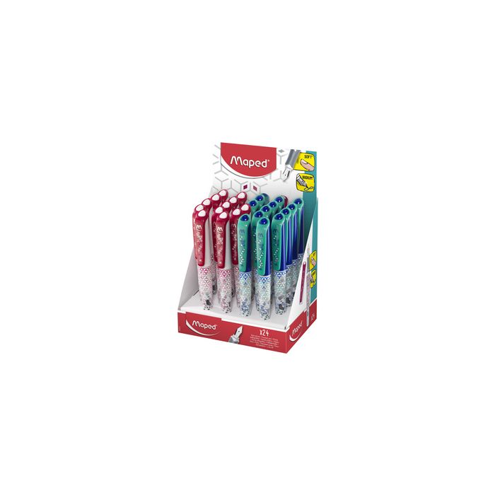 Maped Stylo plume Classic, assorti, présentoir de 24 x24