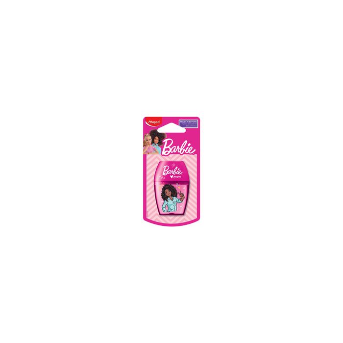 Maped Taille-crayon Barbie, en plastique, rose