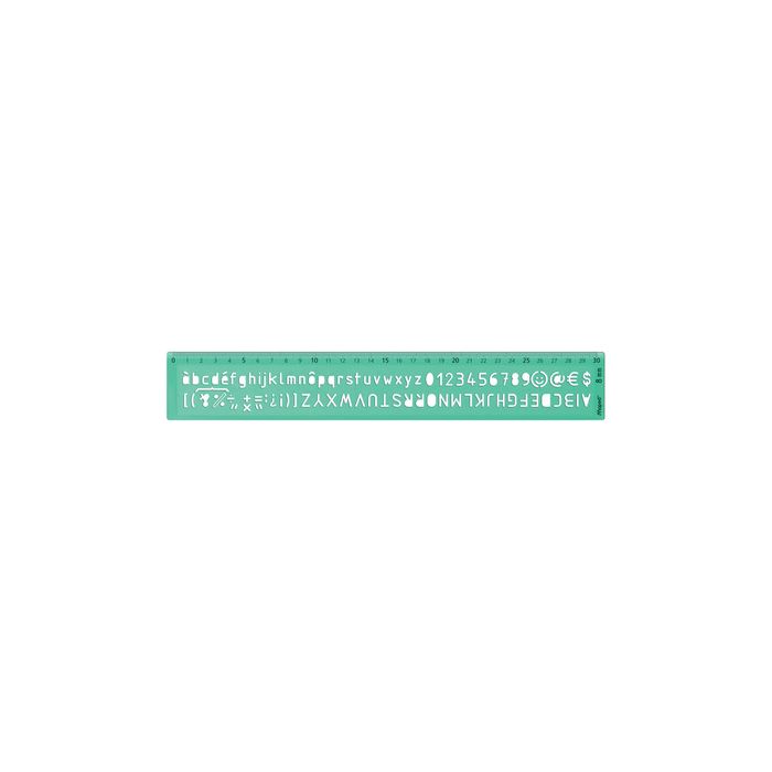 Maped Trace-lettres, hauteur de caractère: 8mm, vert