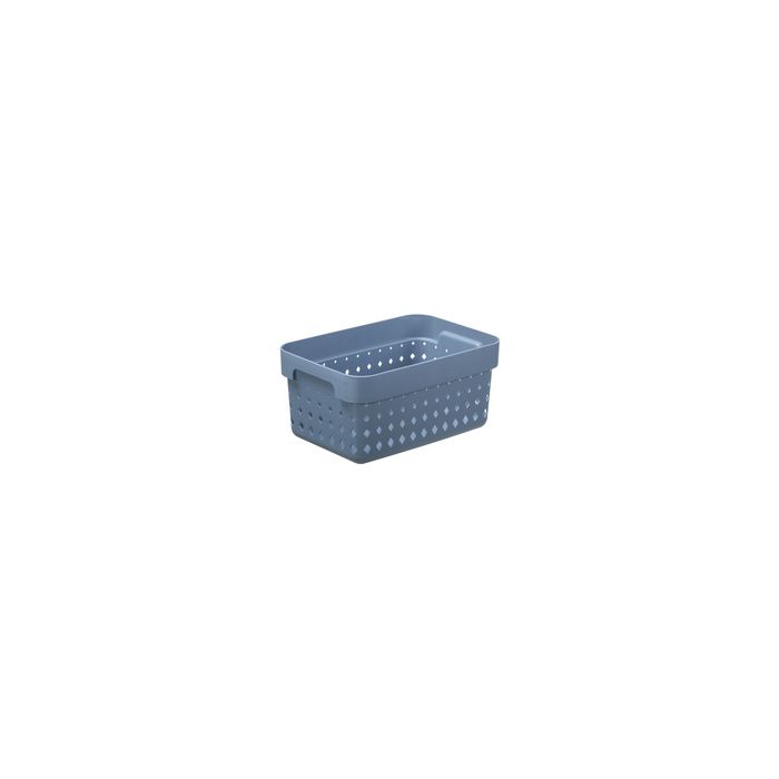 NHG Bac de rangement SEOUL BASKET S, PP, bleu