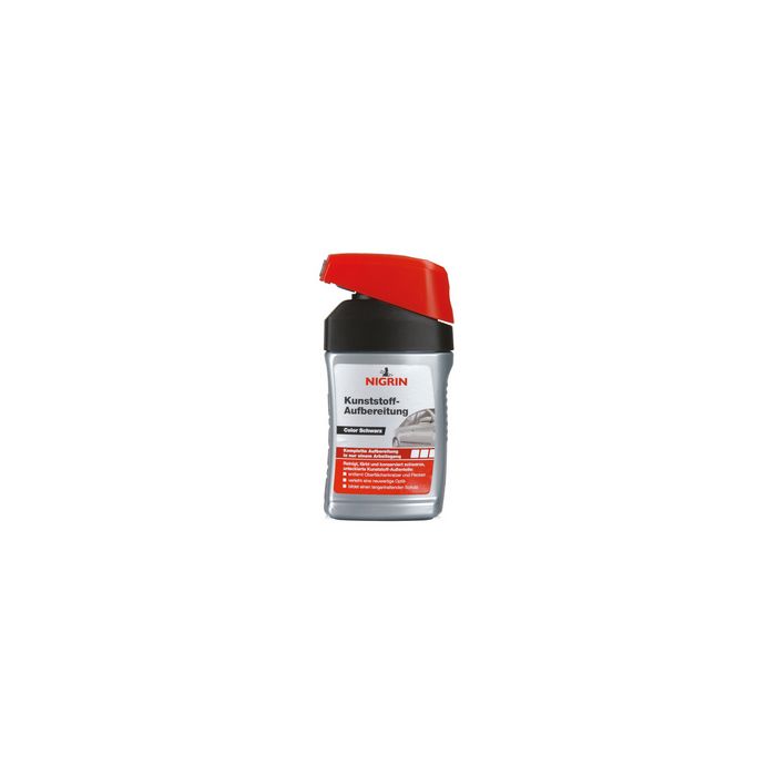 NIGRIN Kunststoff-Aufbereitung, schwarz, 300 ml
