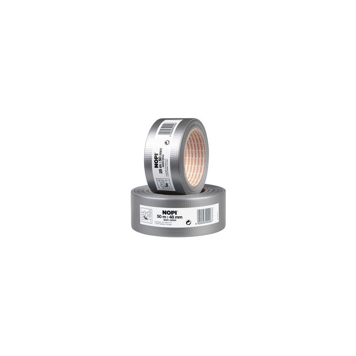 NOPI ruban de réparation , 50 mm x 25 m, argent