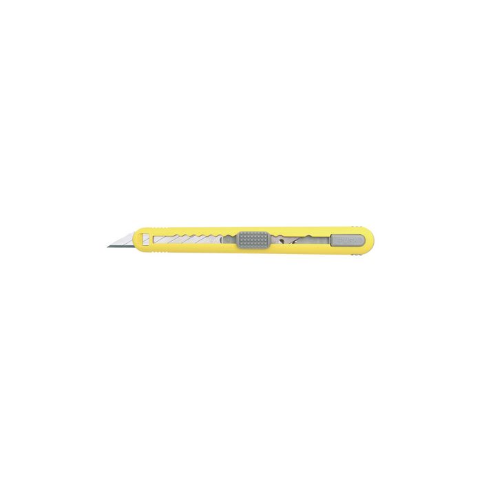 NT Cutter A553P, boîtier en plastique, jaune