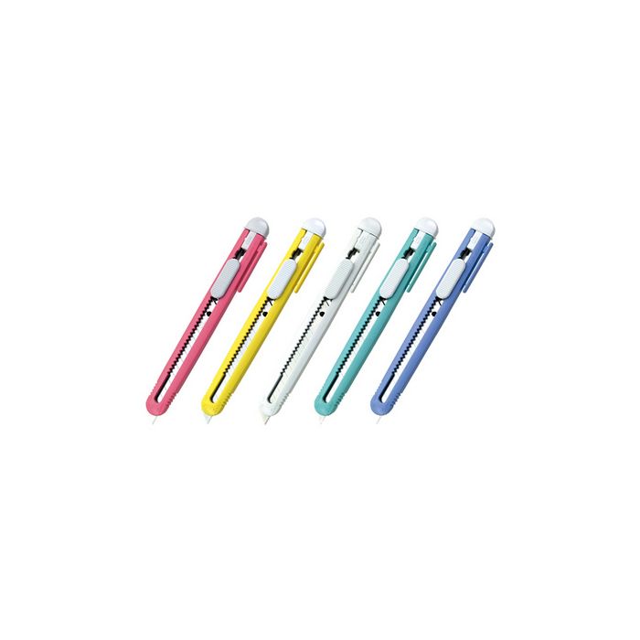 NT Cutter FA-120P, boîtier en plastique, couleurs pastel