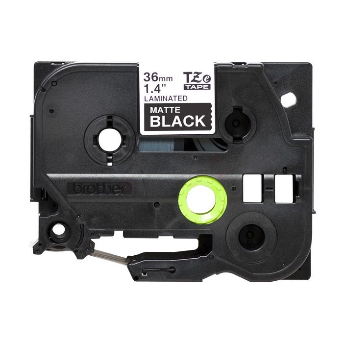 Ruban cassette d'origine Brother TZEM365 - noir, blanc