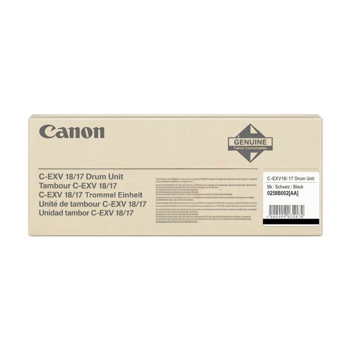 Tambour de Marque Canon C-EXV16BKDRUM (0258B002) Noir (60 000 pages)
