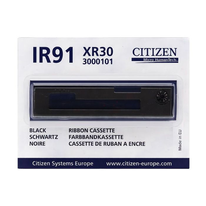 Ruban d'origine Citizen 3000101 / IR 91 B - noir