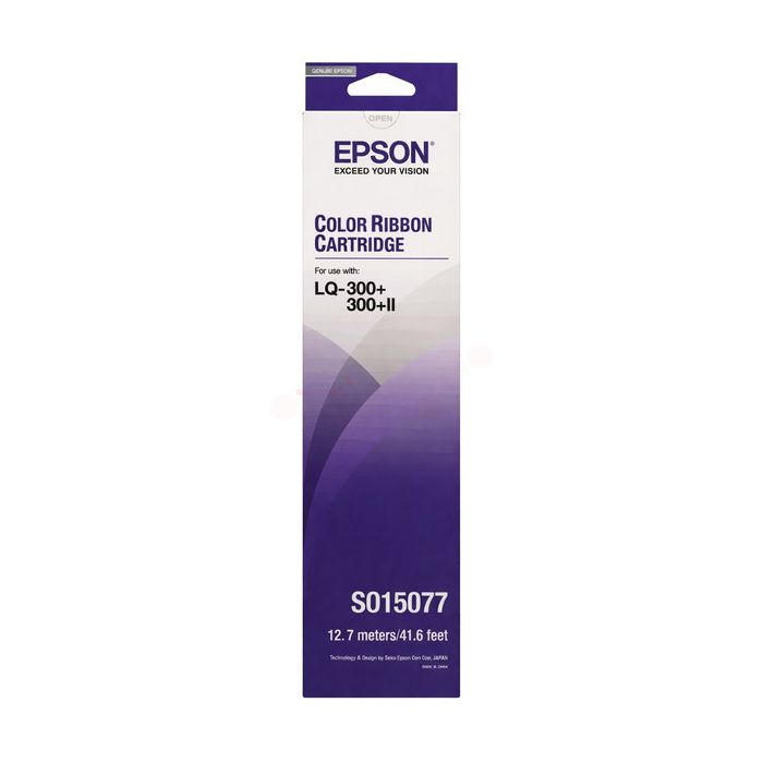 Ruban d'origine Epson C13S015077 - multicouleur