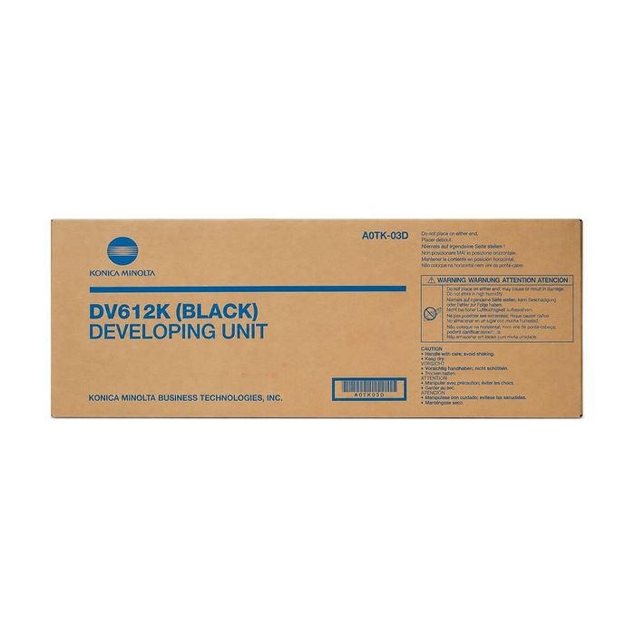 Développeur d'origine Konica Minolta A0TK03D / DV-612 K - noir