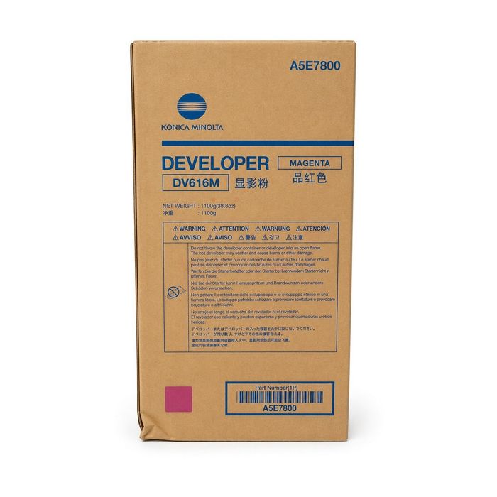 Développeur d'origine Konica Minolta A5E7800 / DV-616 M - magenta