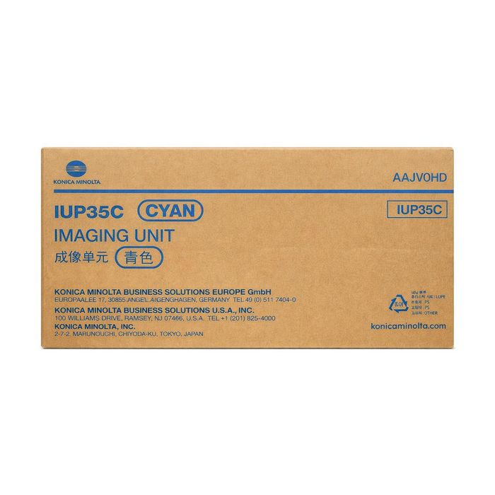 Photoconducteur d'origine Konica Minolta AAJV0HD / IUP-35 C - cyan