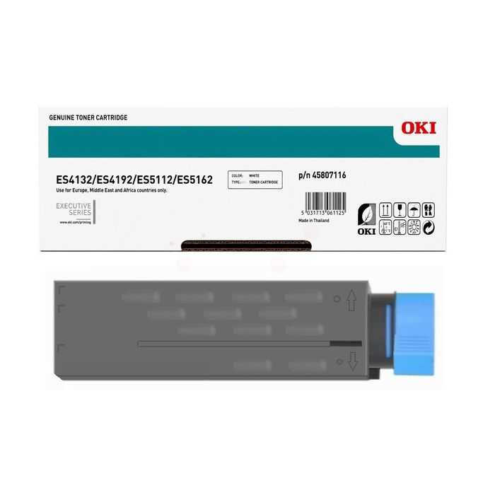 Cartouche Laser de Marque OKI 45807116 Noir  (12 000 pages)
