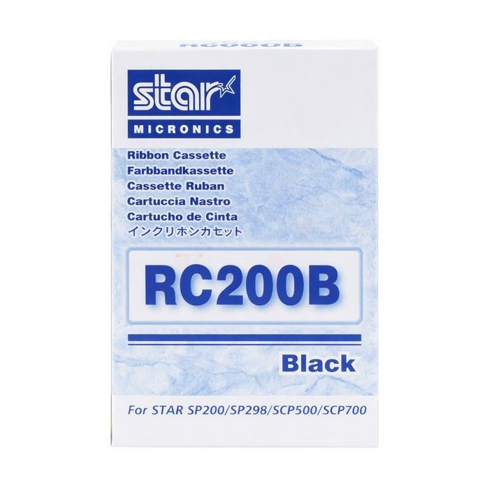 Ruban d'origine Star Micronics 30980113 / RC-200B - noir