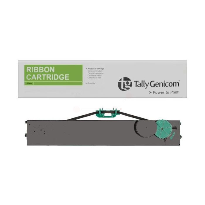 Ruban d'origine Tally Genicom 043393 - noir